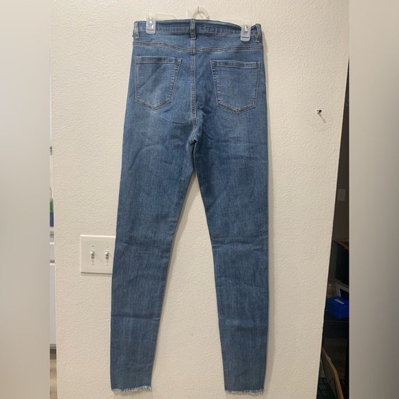 Alloy Apperal Tall And Fierce Skinny Raw Edge Jeans - Picture 6 of 10